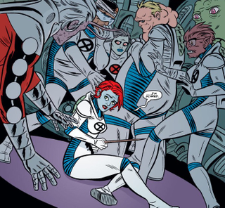 X-Force #128 art by the Allreds